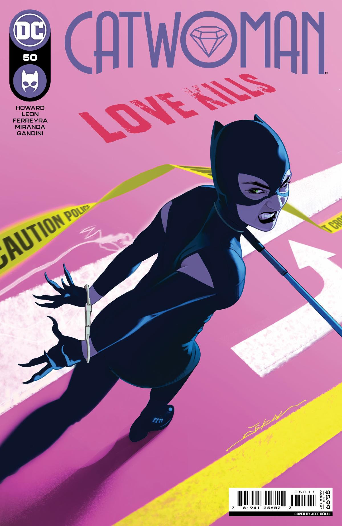 Catwoman #50 Cover A Jeff Dekal (2018)
