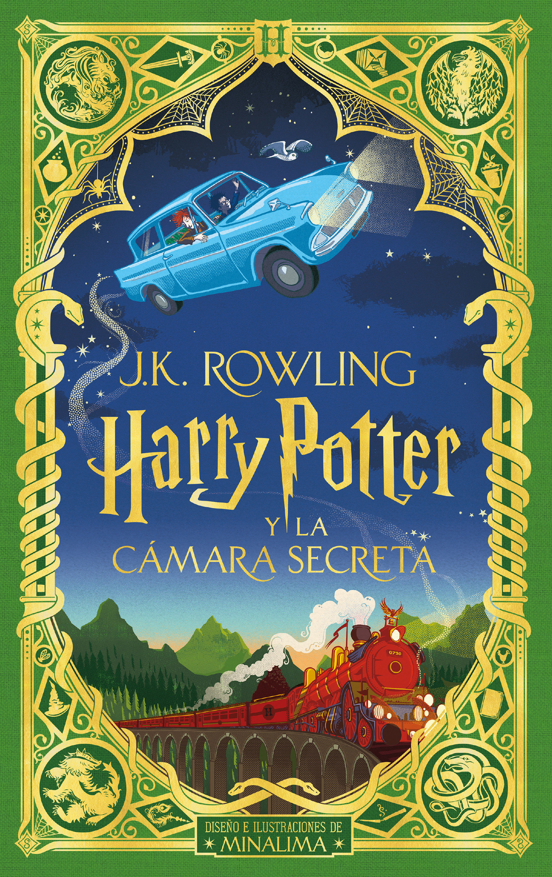 Harry Potter Y La Cámara Secreta (Ed. Minalima) / Harry Potter and the Chamber O F Secrets (Hardcover Book)