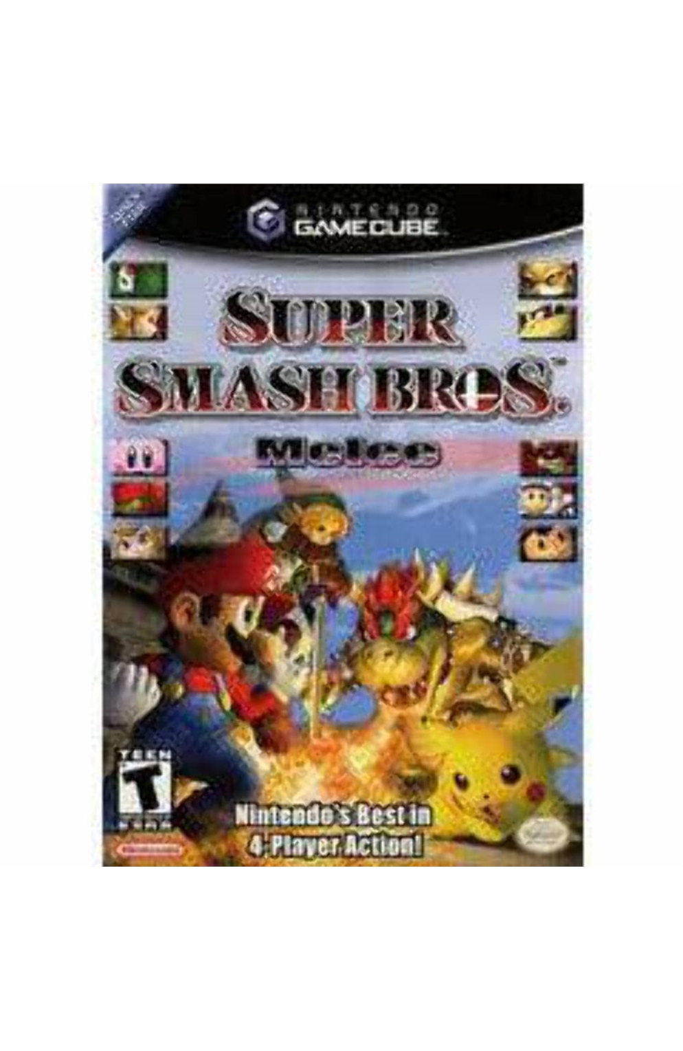 Nintendo Gamecube Gc Super Smash Bros Melee 