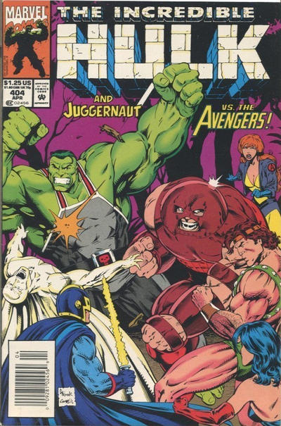 The Incredible Hulk #404 [Newsstand]-Fine (5.5 – 7)