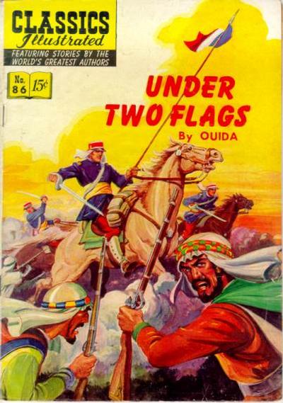 Classics Illustrated #86 Under Two Flags-Fair