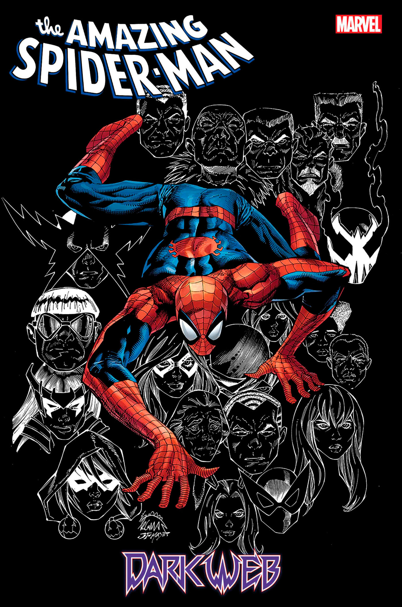 Amazing Spider-Man #18 Stegman Classic Homage Variant [Dark Web] (2022)