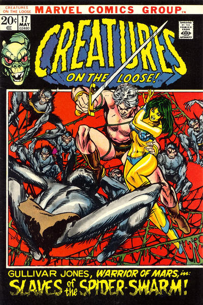 Creatures On The Loose #17 (1971)-Fine (5.5 – 7)