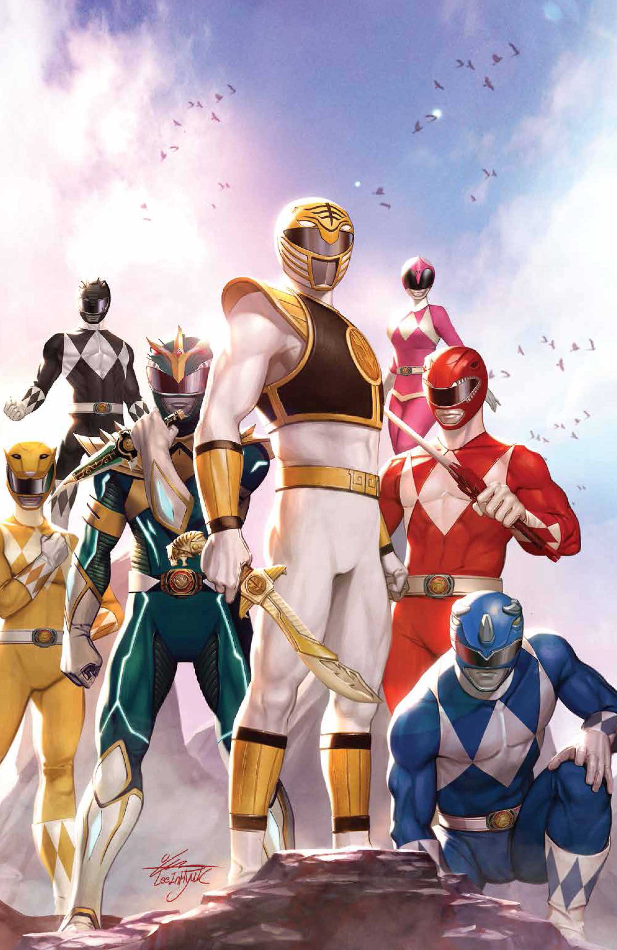Mighty Morphin #1 100 Copy Lee Variant Incentive