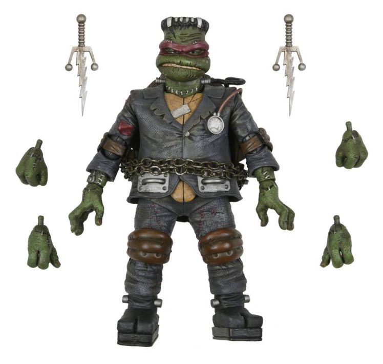 Universal Monsters X Teenage Mutant Ninja Turtles Raphael Frankenstein's Monster