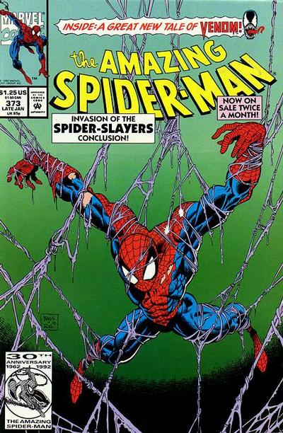 The Amazing Spider-Man #373 [Direct]-Fine (5.5 – 7)