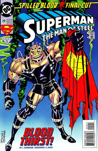 Superman: The Man of Steel #29 [Direct Sales]-Fine (5.5 – 7)