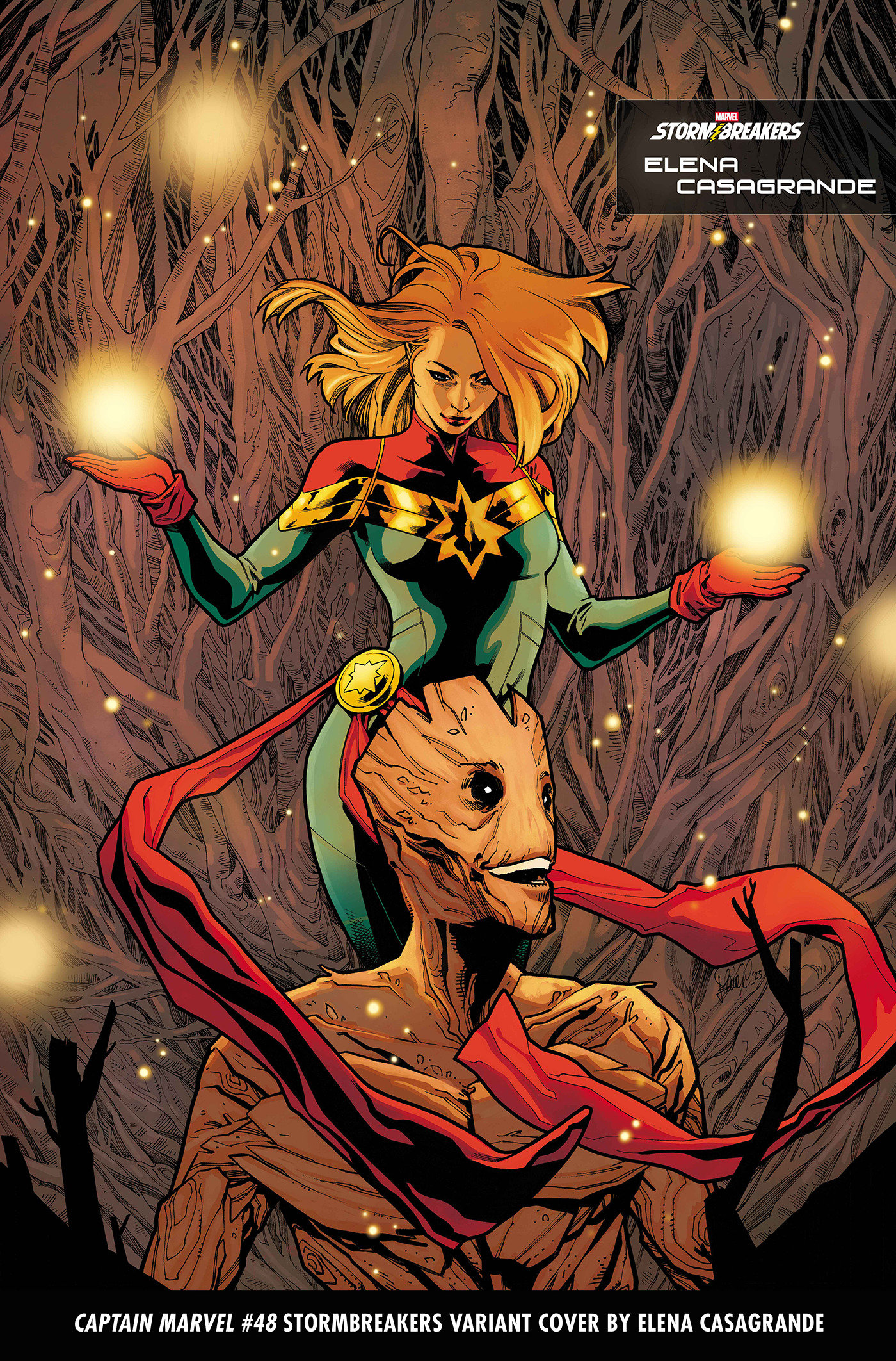 Captain Marvel #48 Casagrande Stormbreakers Variant (2019)
