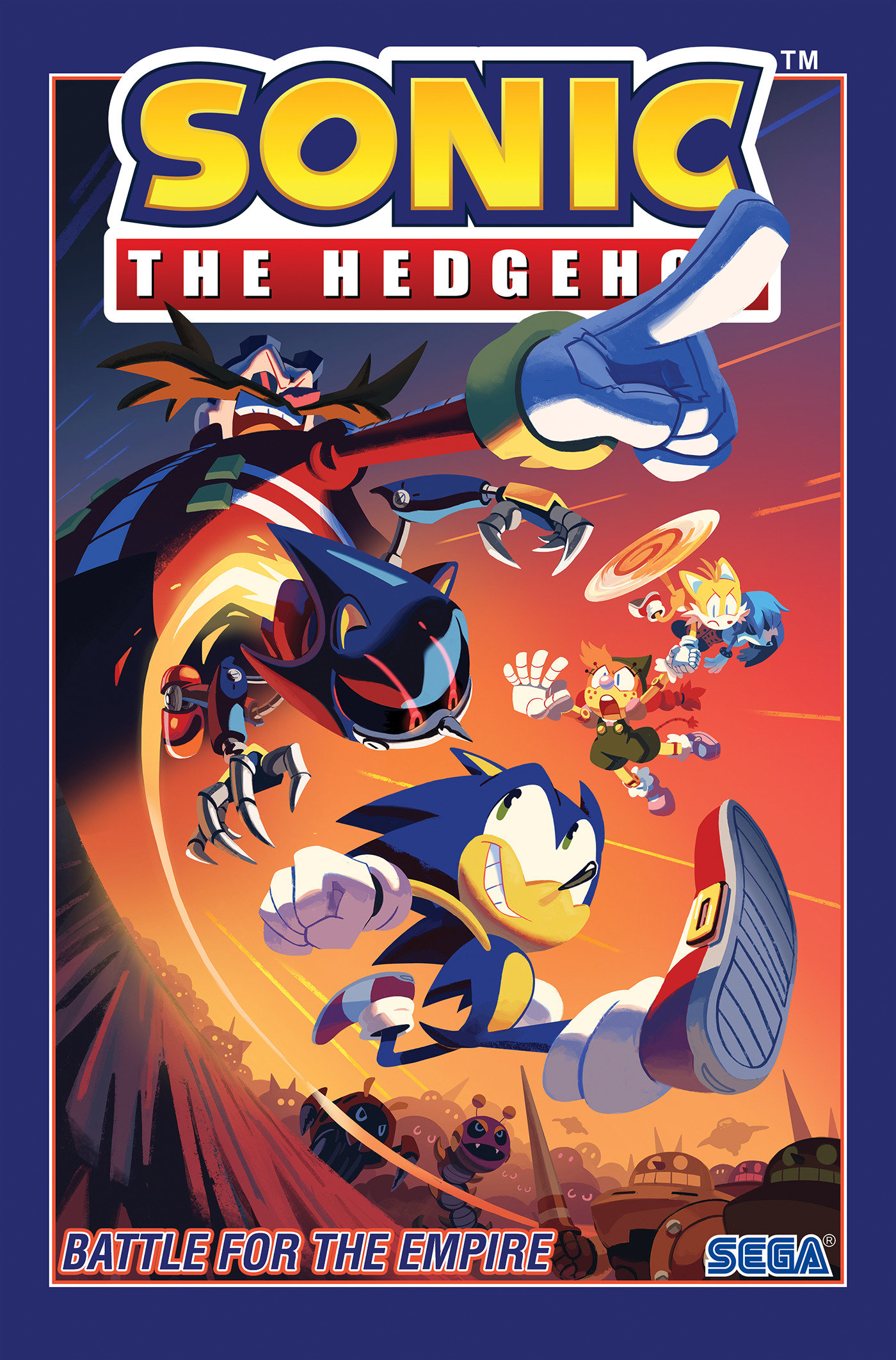 Sonic the Hedgehog Graphic Novel Volume 13 Battle For The Empire