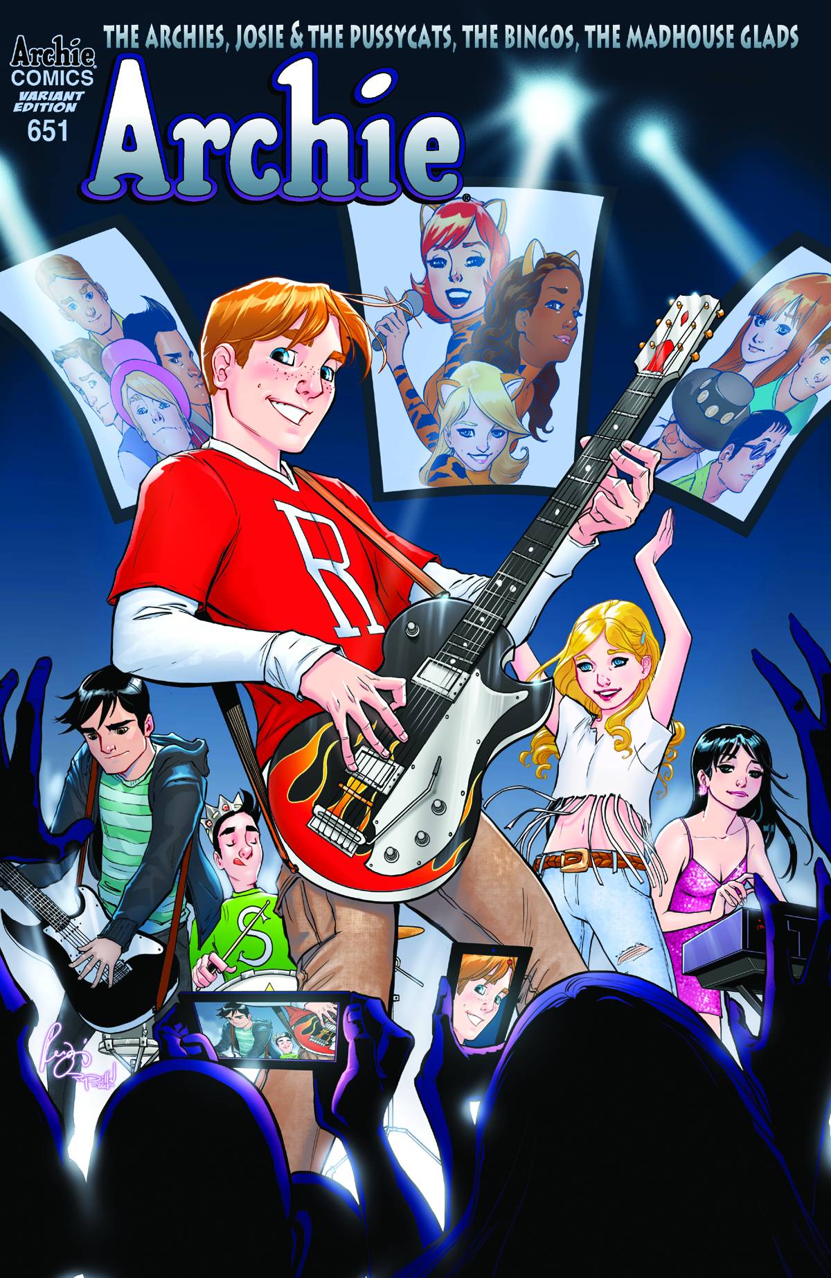 Archie #651 Battle of the Bands Variant Cover
