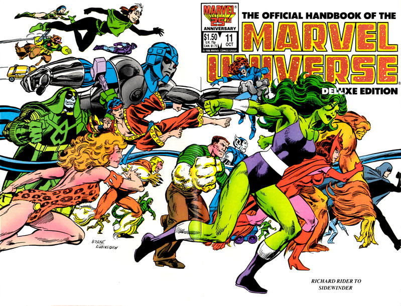 The Official Handbook of The Marvel Universe Deluxe Edition #11 