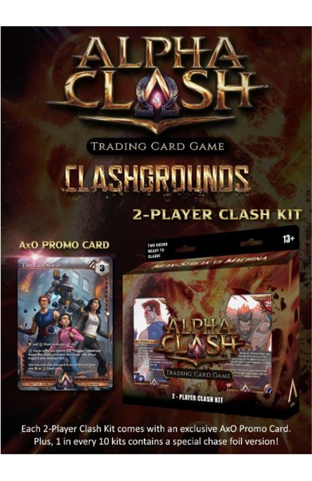 Alpha Clash TCG: Clashgrounds 2-Player Clash Kit - Mean-Streak Vs Machina