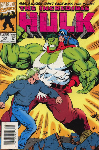 The Incredible Hulk #406 [Newsstand]-Very Fine