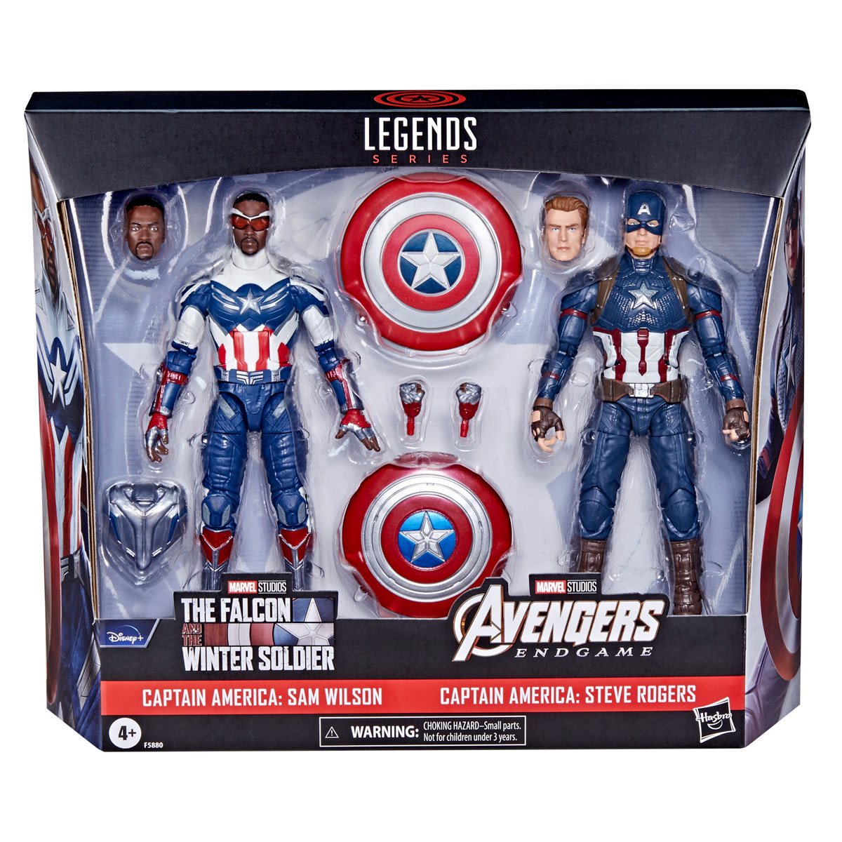 Avengers Marvel Legends 6-Inch Captain America Sam Wilson and