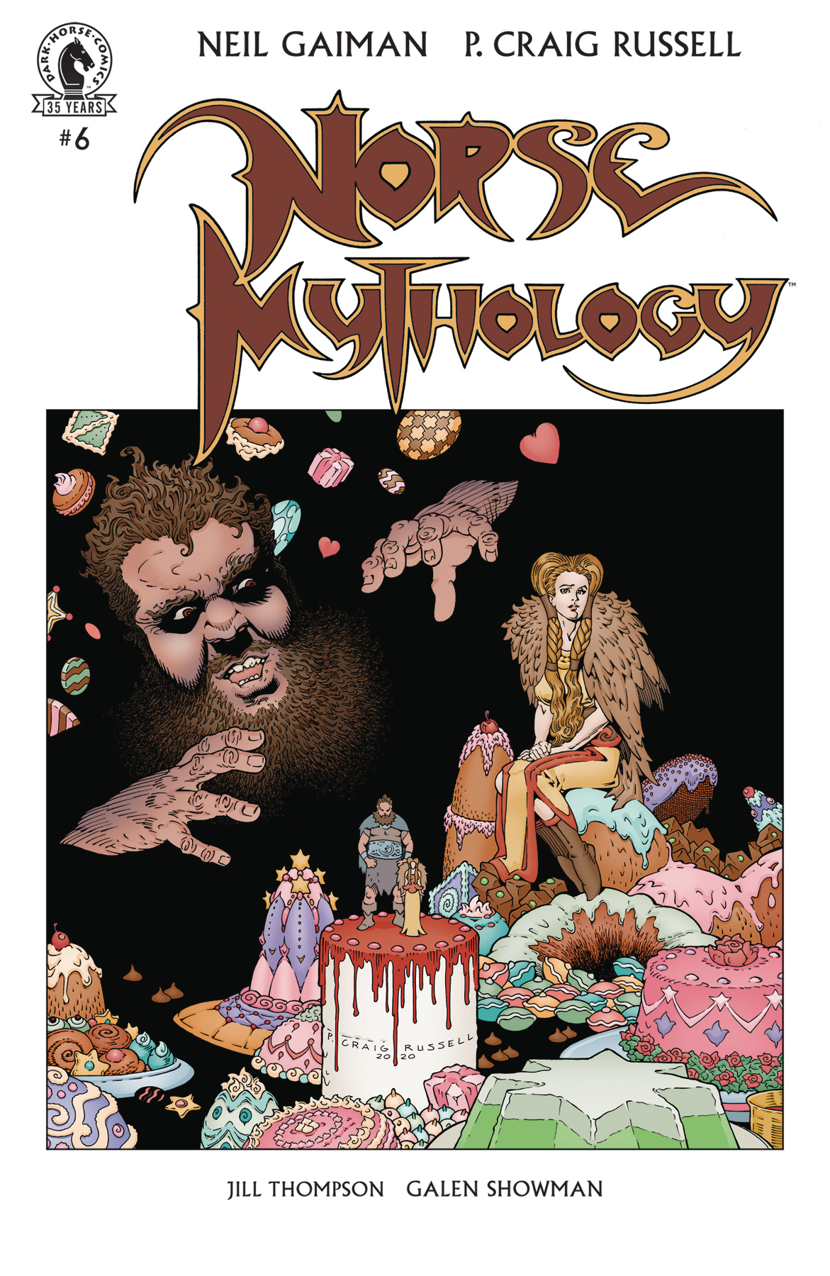 Neil Gaiman Norse Mythology #6 Cover A Russell
