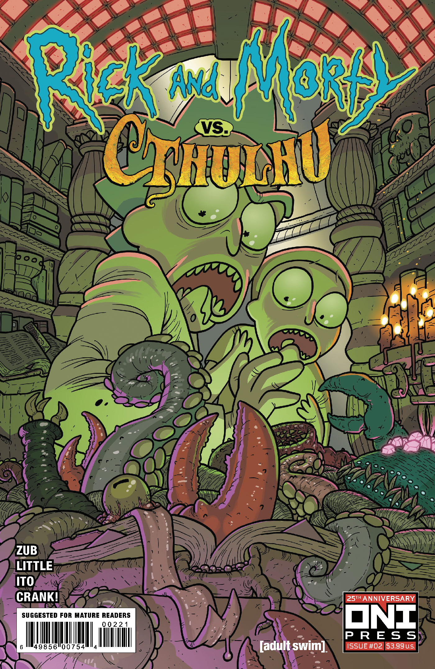 Rick and Morty Vs Cthulhu #2 Cover B Zander Cannon Variant (Mature) (Of 4)