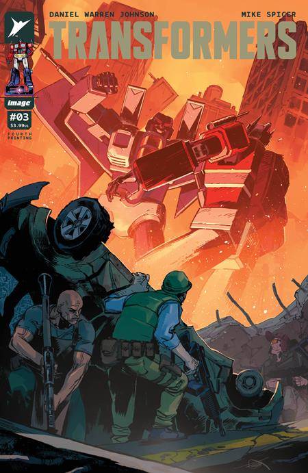 Transformers #3 Fourth Printing