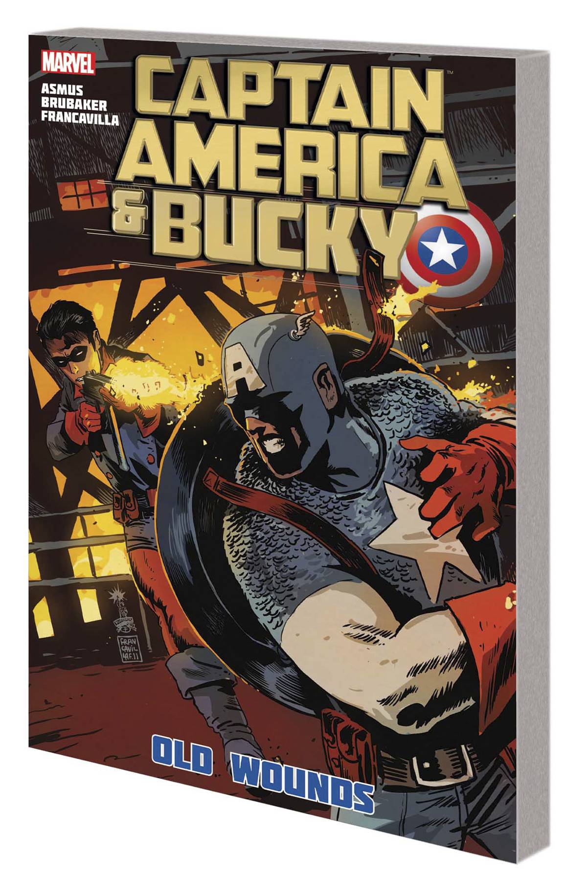 Captain America And Bucky Graphic Novel Old Wounds