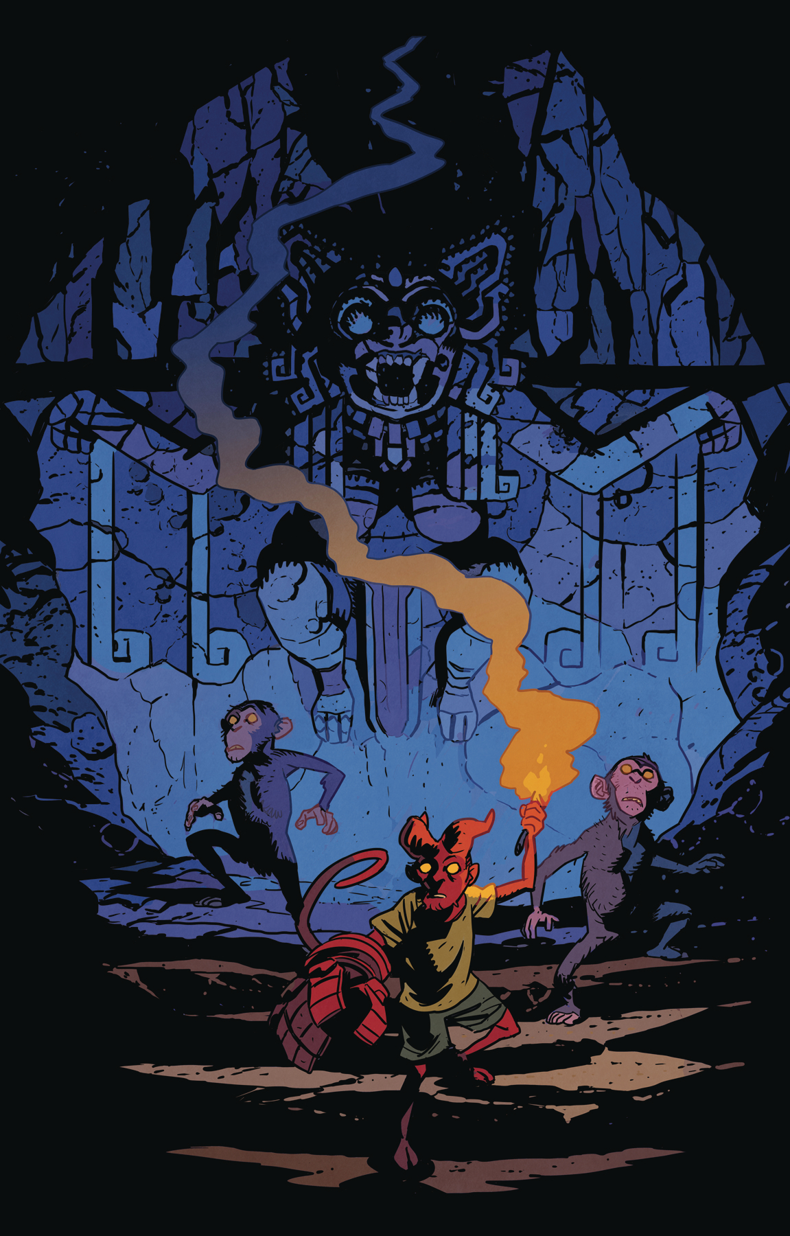 Young Hellboy The Hidden Land #3 Cover A Smith (Of 4)