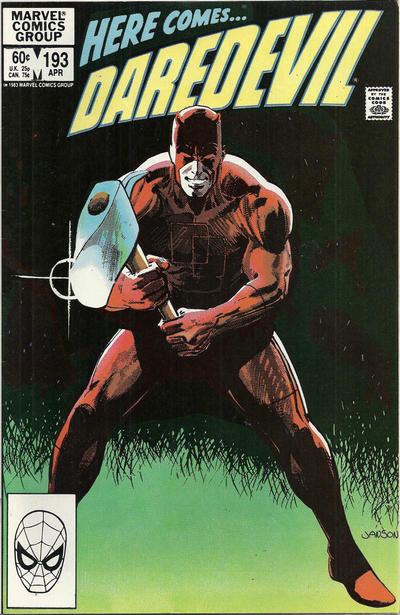 Daredevil #193 [Direct]-Near Mint (9.2 - 9.8)