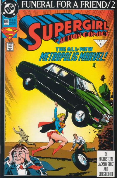 Action Comics #685 [Direct]-Very Fine (7.5 – 9)