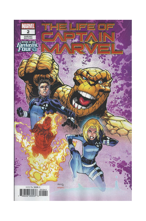 Life of Captain Marvel #2 Ramos Return of Fantastic Four Variant (Of 5)