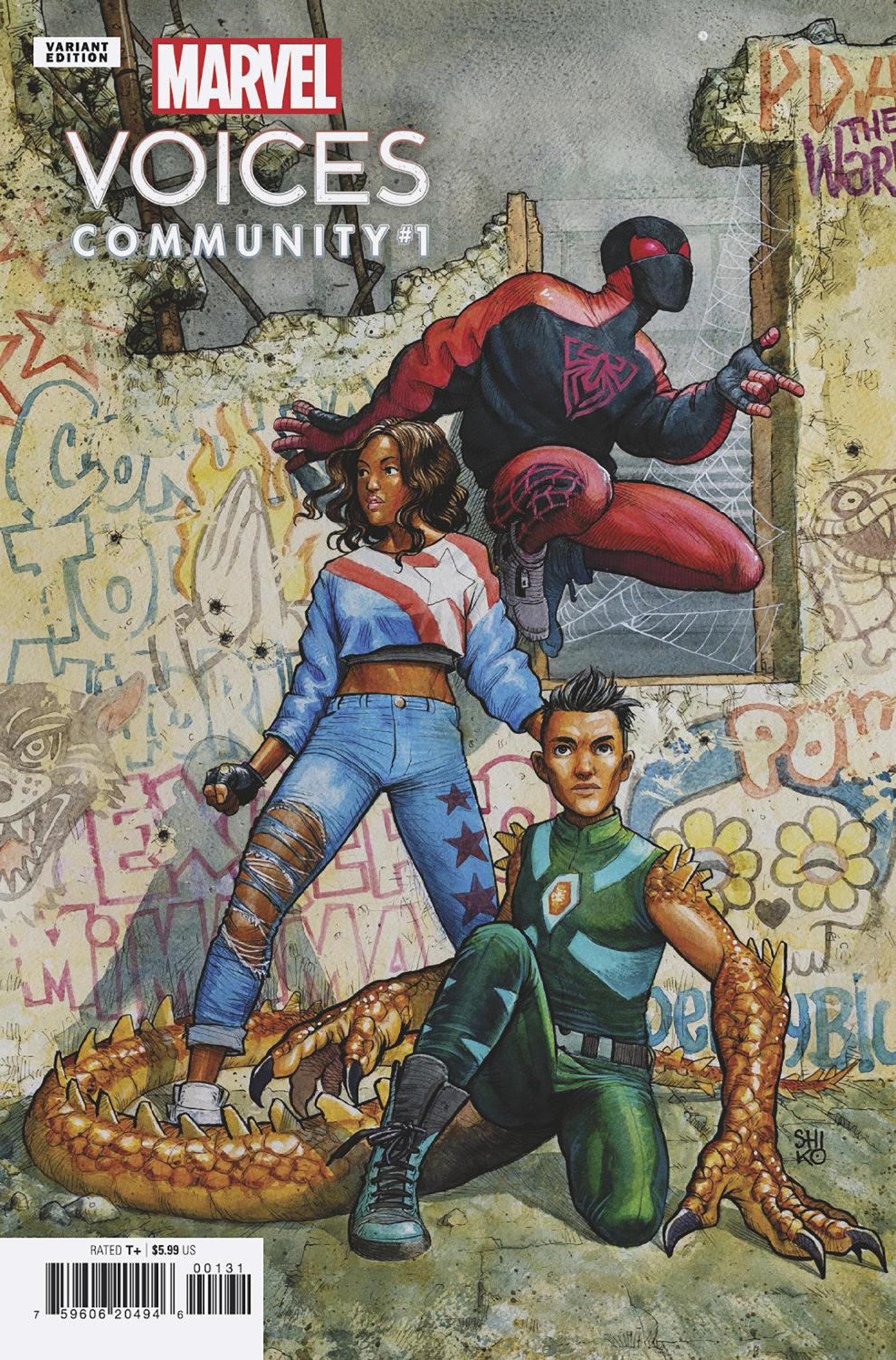 Marvel's Voices Community #1 Shiko Variant