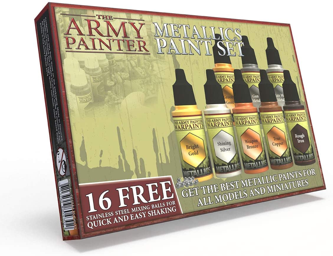 The Army Painter Warpaints: Metallics Paint Set