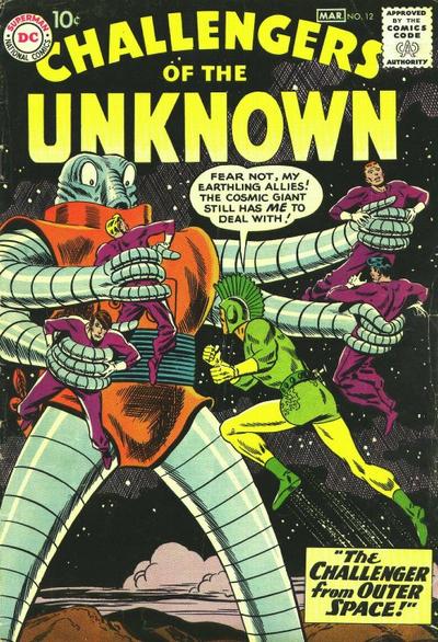 Challengers of The Unknown #12-Fine (5.5 – 7)