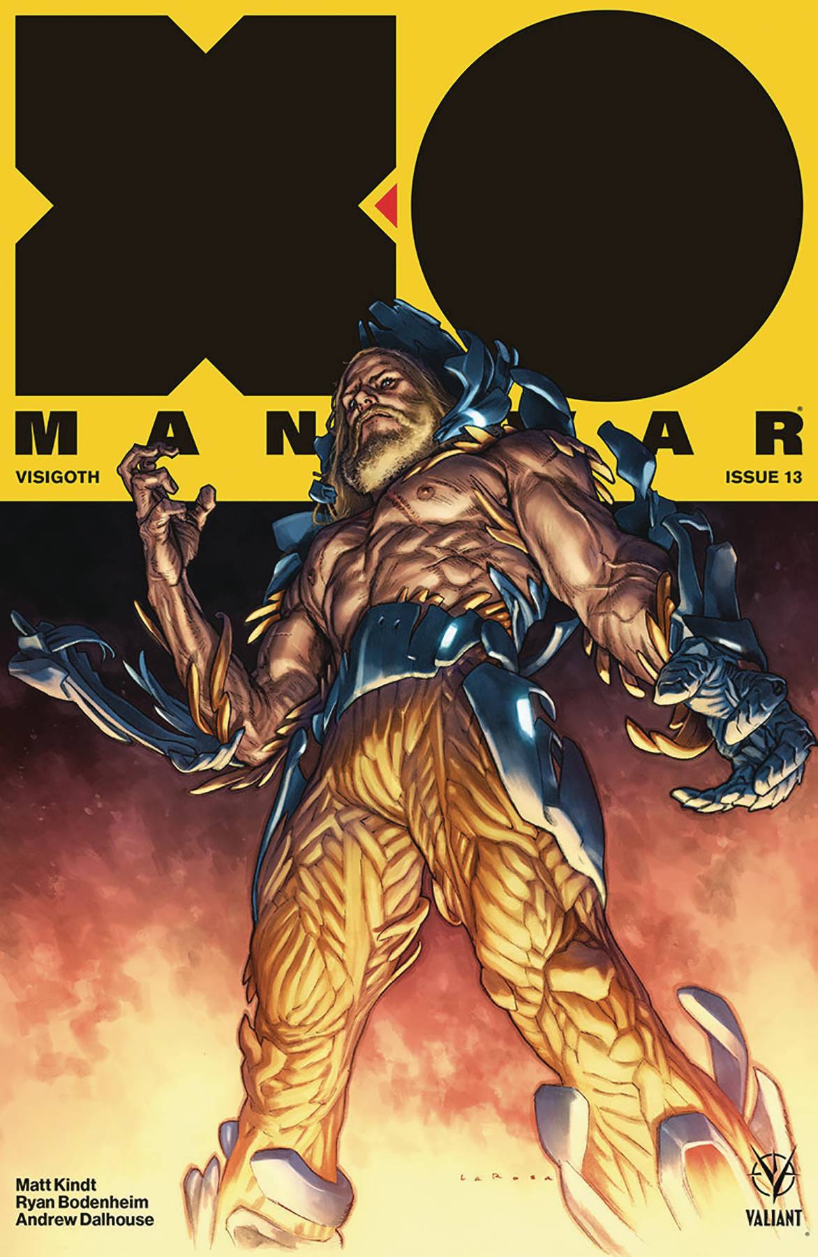 X-O Manowar #13 Pre-Order Bun (2017)