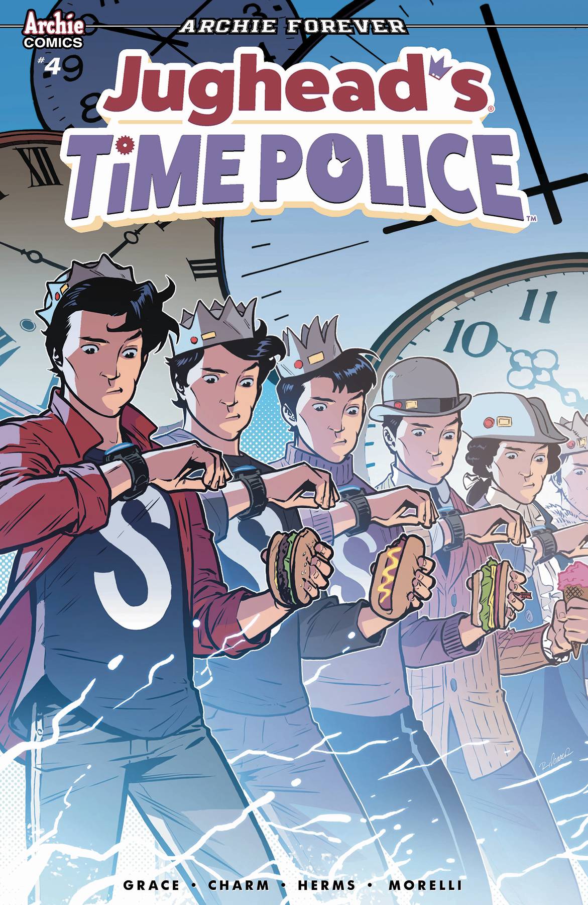 Jughead Time Police #4 Cover B Isaacs (Of 5)