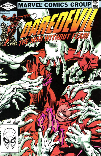 Daredevil #180 [Direct]-Near Mint (9.2 - 9.8)