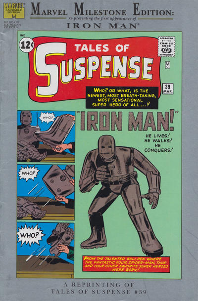 Marvel Milestone Edition: Tales of Suspense #39 #0 [First Print]-Fine (5.5 – 7)