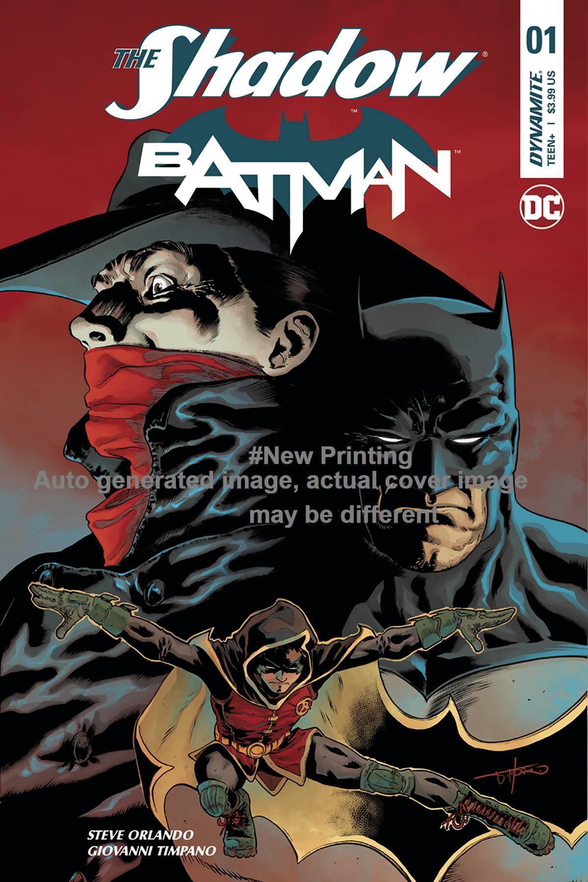 Shadow Batman #1 Cover H Timpano Exclusive Subscription Variant