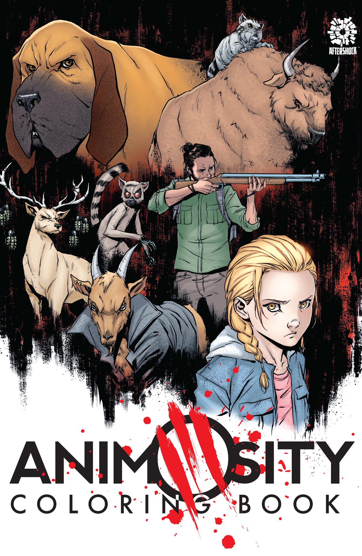 Animosity Coloring Book Graphic Novel