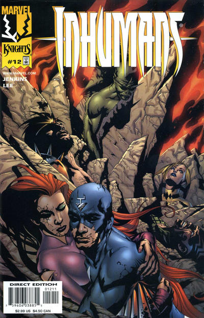 Inhumans #12-Very Fine