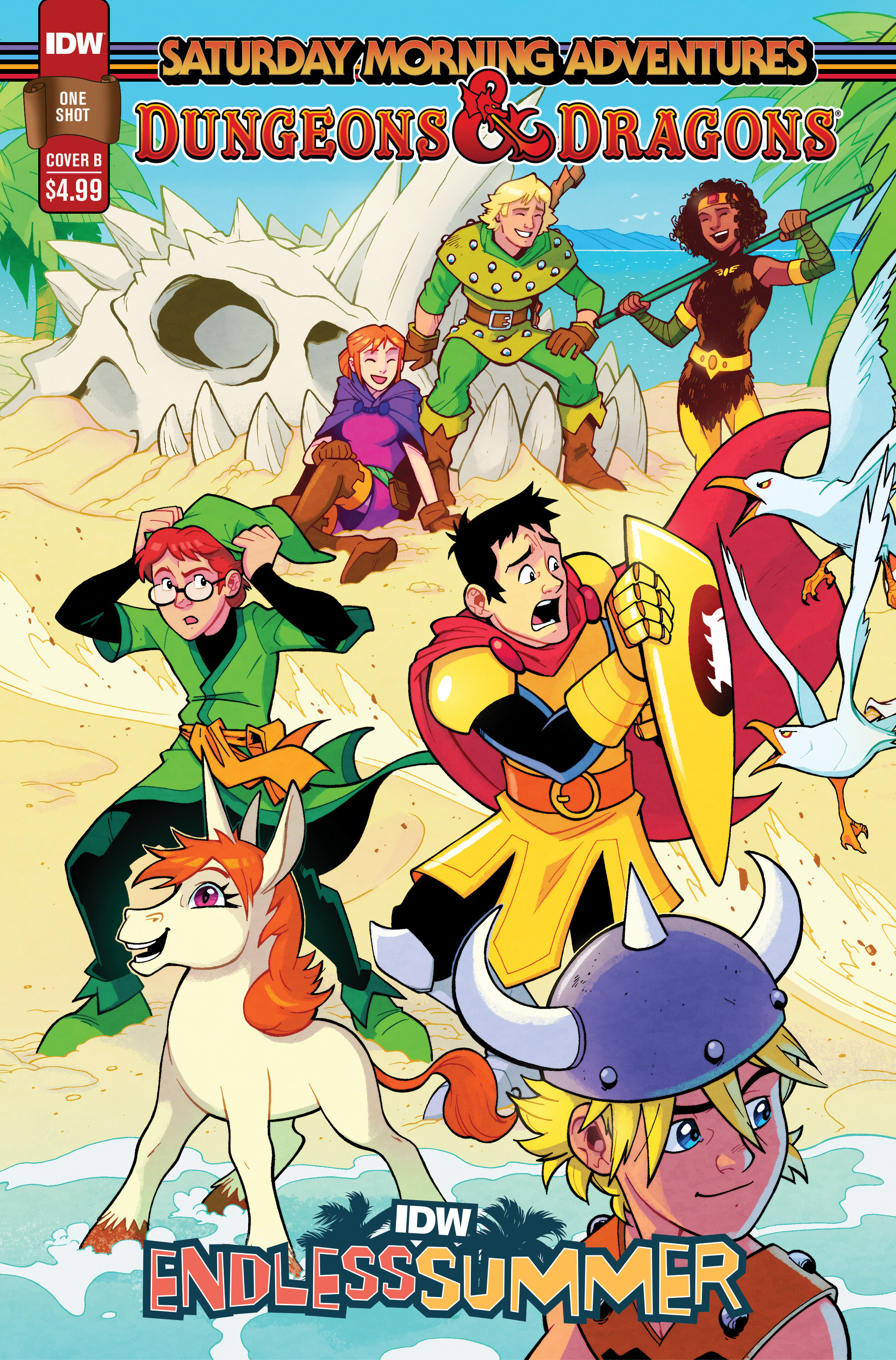 IDW Endless Summer—Dungeons & Dragons Saturday Morning Adventures Cover B Lawrence