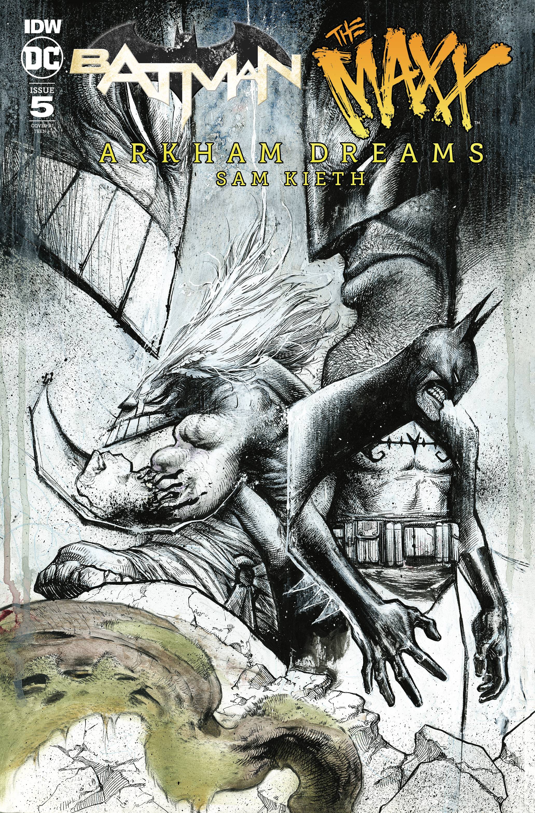 Batman the Maxx Arkham Dreams #5 1 for 10 Incentive Wayshak (Of 5)