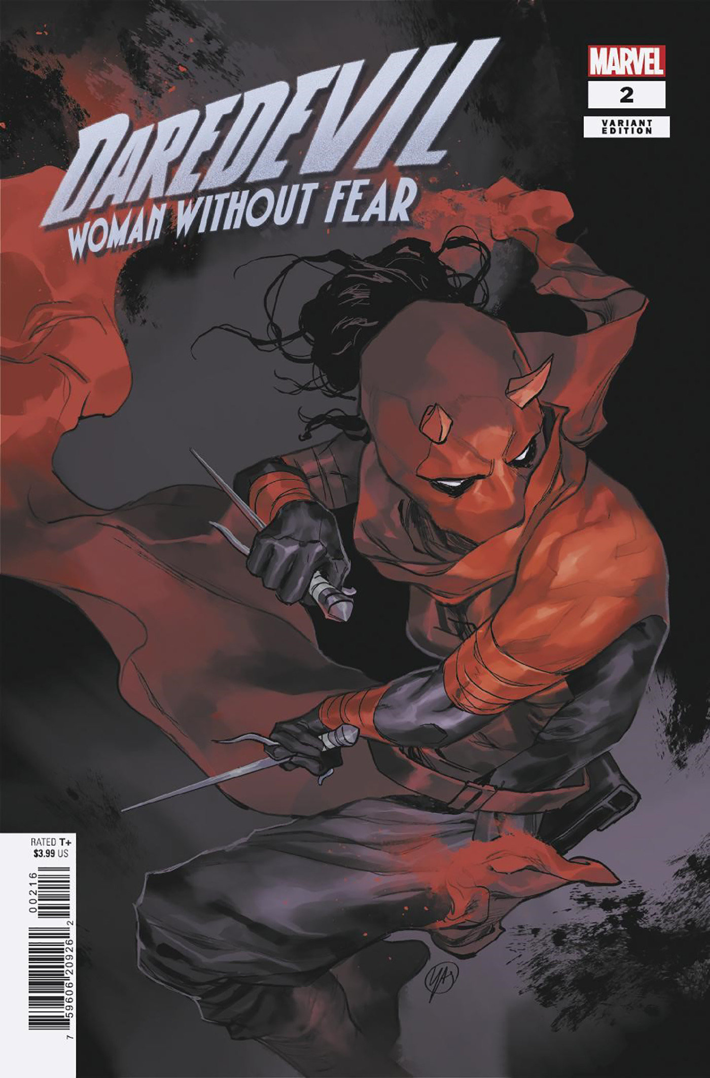 Daredevil: Woman Without Fear #2 Yasmine Putri Variant 1 for 25 Incentive