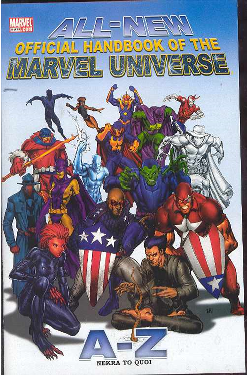 All New Off Handbook Marvel Universe A To Z #8