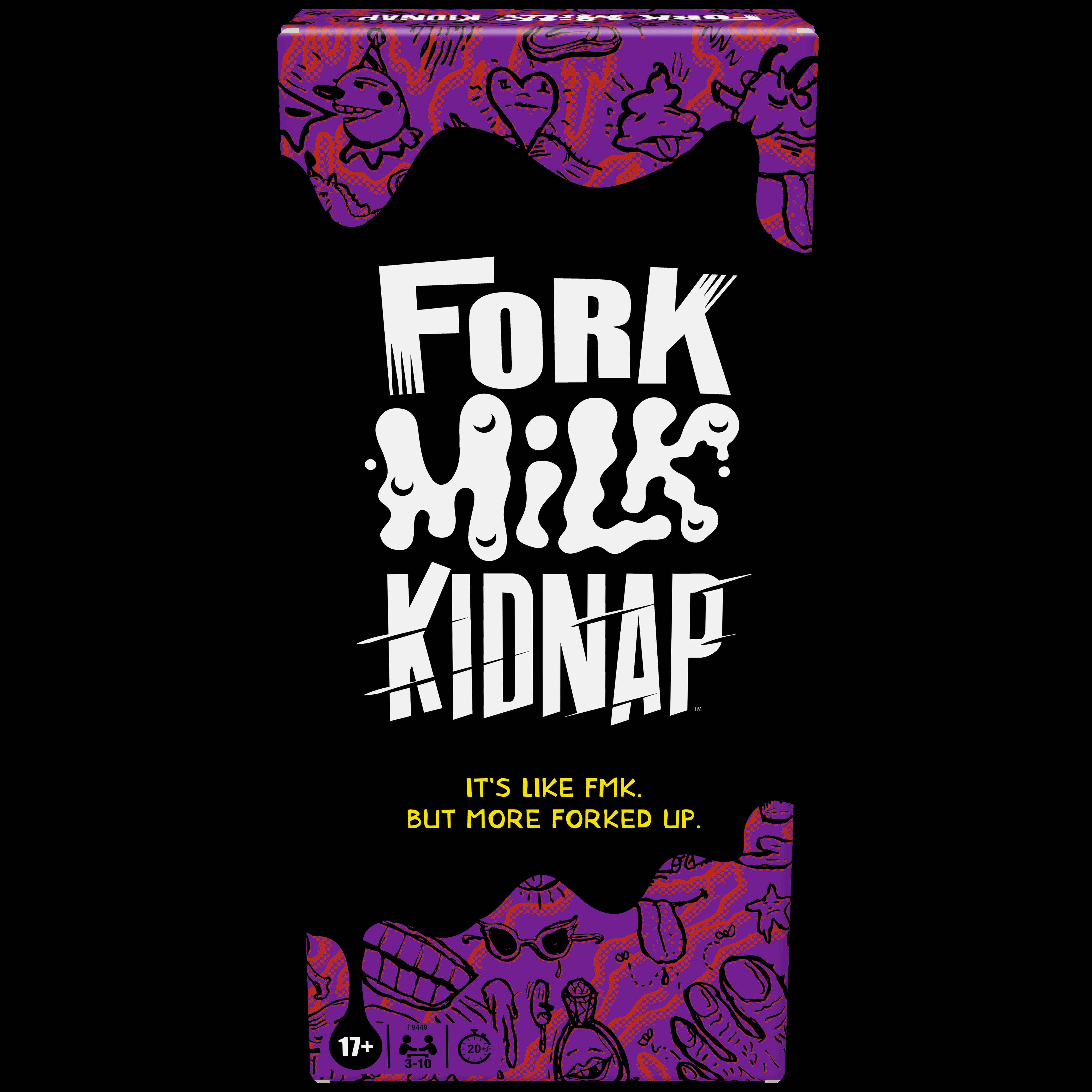 Fork Milk Kidnap Party Game