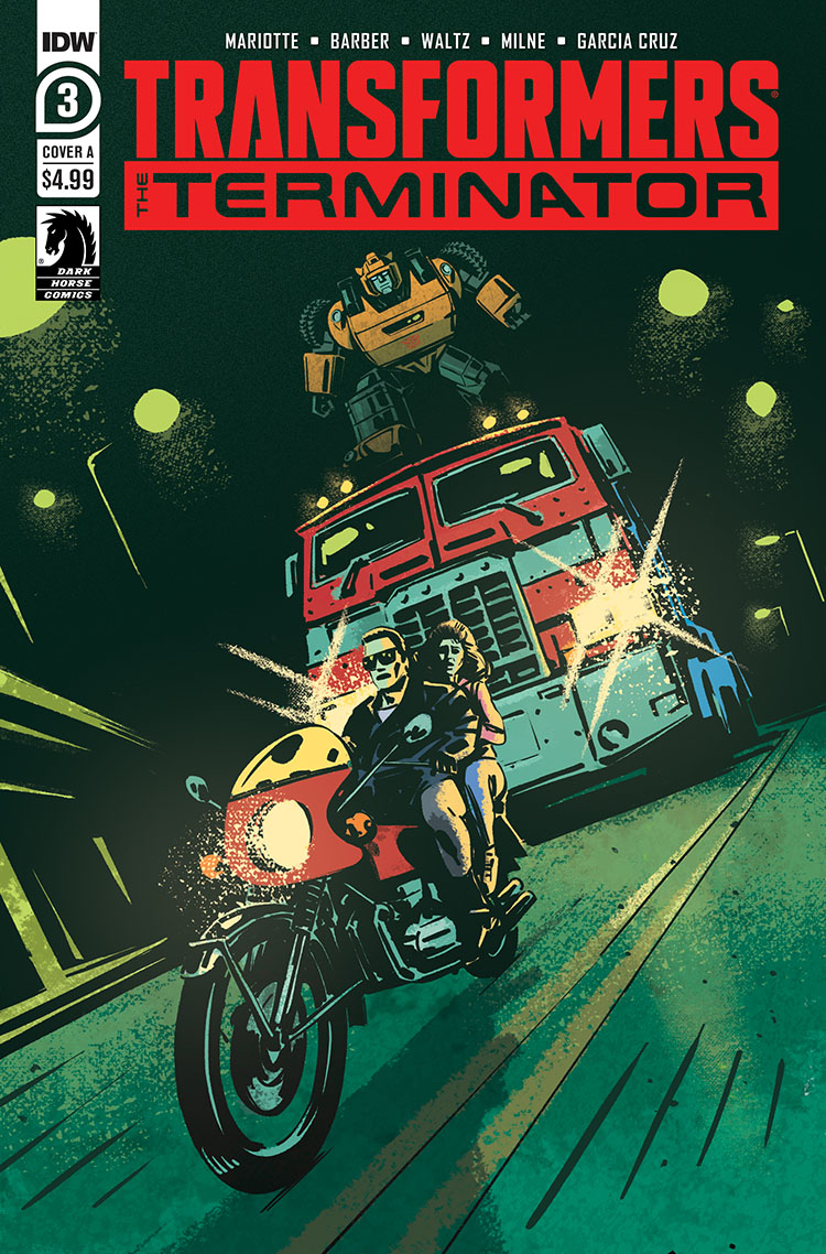 Transformers Vs Terminator #3 Cover A Fullerton (Of 4)