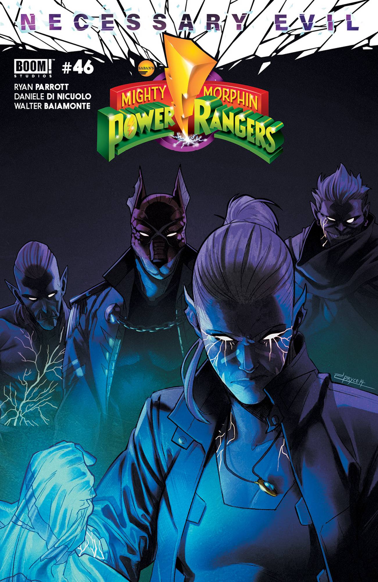Mighty Morphin Power Rangers #46 Cover A Campbell