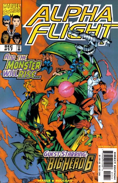 Alpha Flight #17-Very Fine (7.5 – 9) [1St Full App. of Big Hero 6]