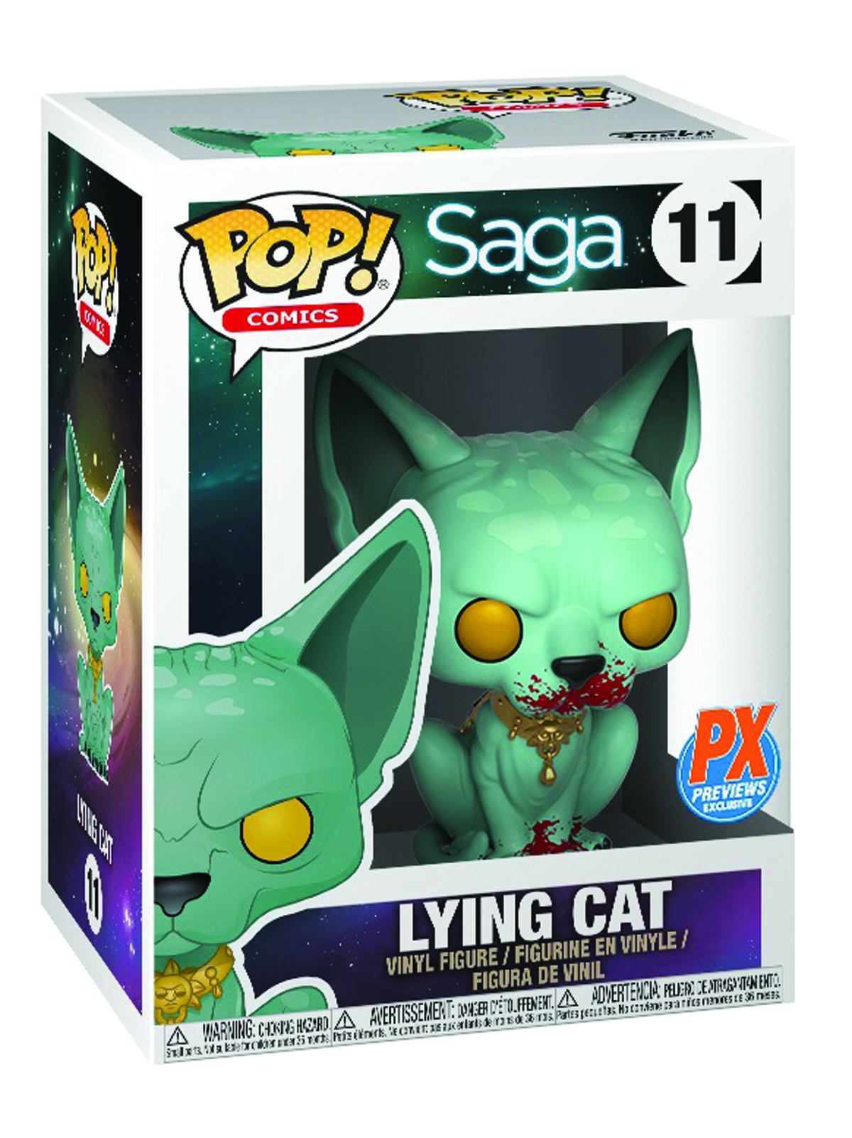 POP Comics 11 Saga Lying Cat Px FCBD Exclusive vinyl figure