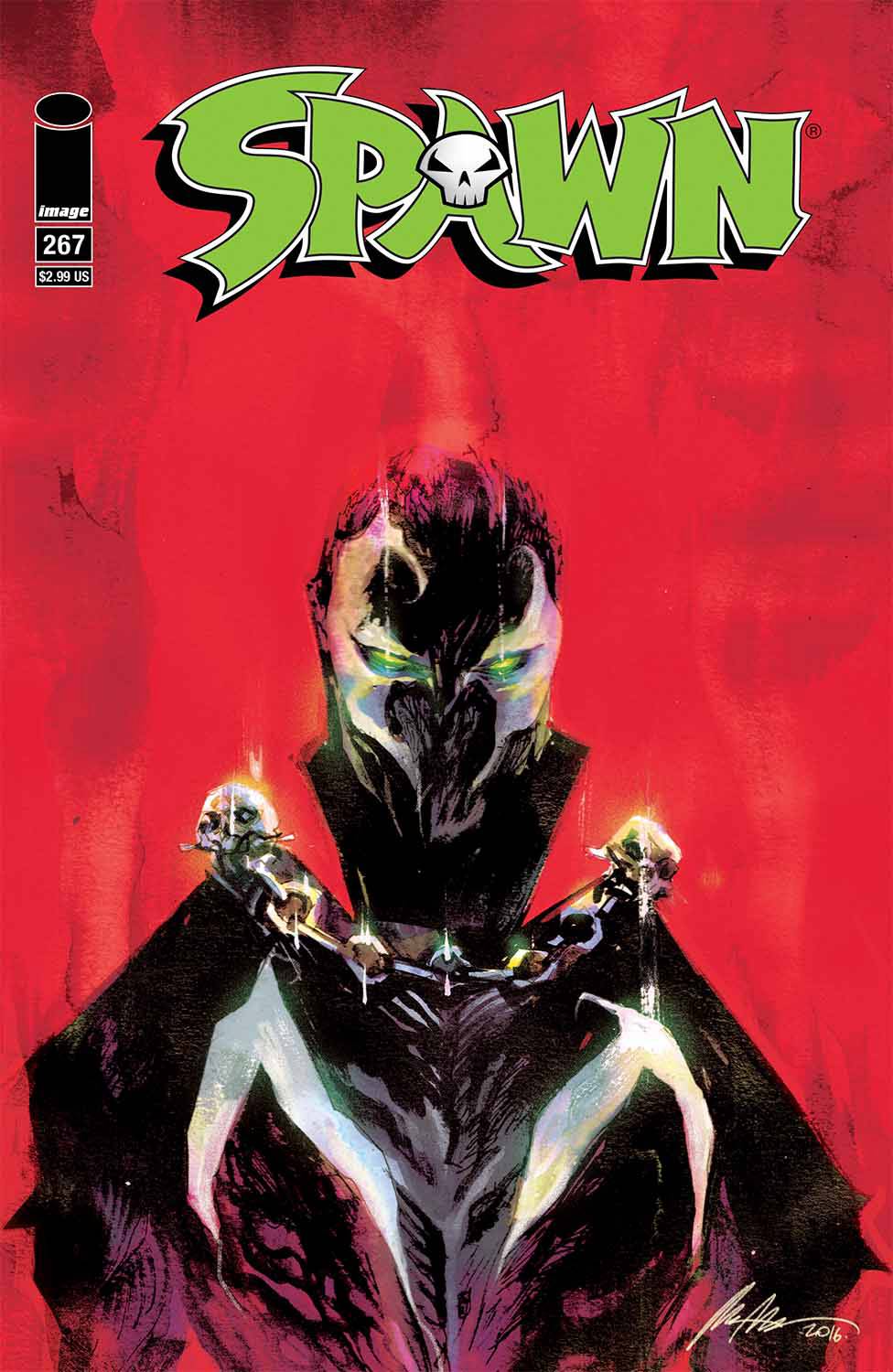 Spawn #267 Cover A Albuquerque (1992)