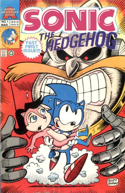 Sonic The Hedgehog #1-Fine (5.5 – 7)