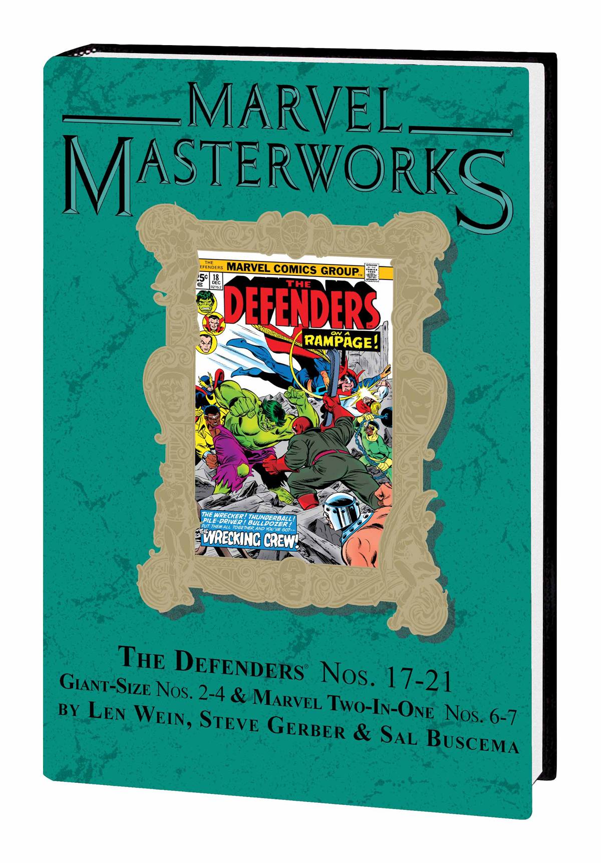 Marvel Masterworks Defenders Hardcover Volume 3 Direct Market Edition Edition 184