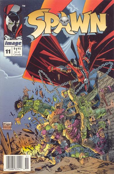 Spawn #11 [Newsstand]-Fine (5.5 – 7)