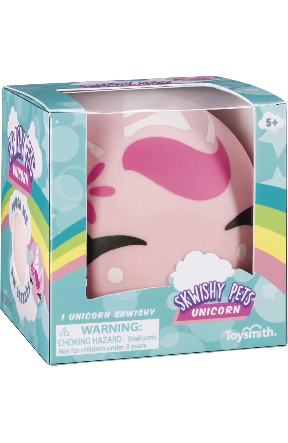 Toysmith Skwishy Pets - Unicorn- Stretch And Squish Soft